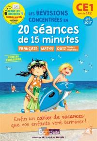 Les révisions concentrées en 20 séances de 15 minutes, CE1 vers le CE2, été 2017 : nouveau programme