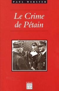 Le crime de Pétain