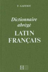 Dictionnaire abrégé latin-français