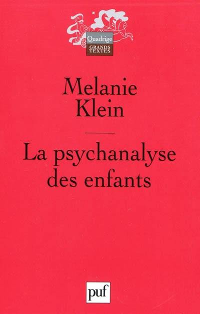 La psychanalyse des enfants