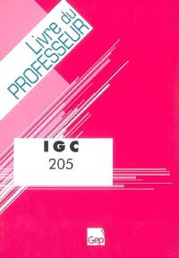 IGC : livre du professeur