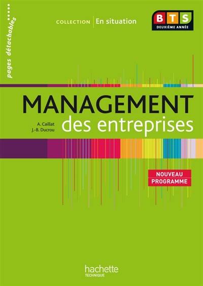 Management des entreprises, BTS 2e année