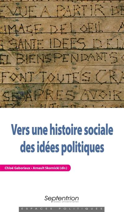 Vers une histoire sociale des idées politiques