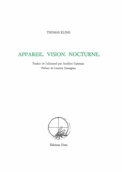 Appareil, vision, nocturne