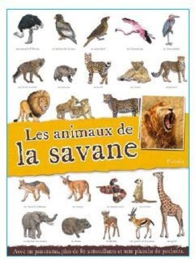 Les animaux de la savane