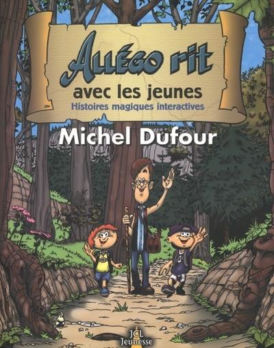 Allégo rit avec les jeunes