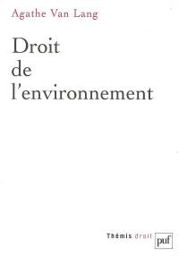 Droit de l'environnement