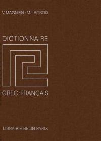 Dictionnaire Grec-Français