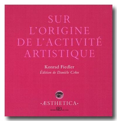 Sur l'origine de l'activité artistique