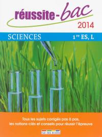 Sciences 1re ES, L : 2014