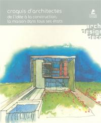 Croquis d'architectes : de l'idée à la construction, la maison dans tous ses états