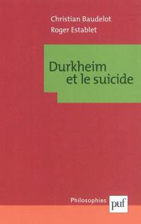 Durkheim et le suicide