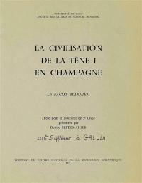 Civilisation de la Tene I en Champagne