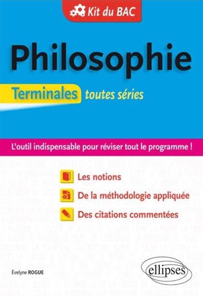 Kit du bac : philosophie : terminales toutes séries