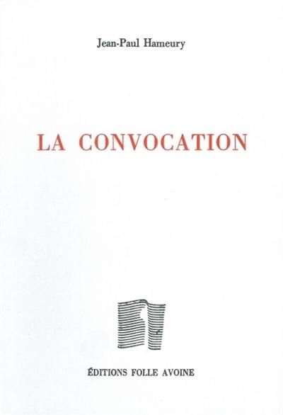 La convocation