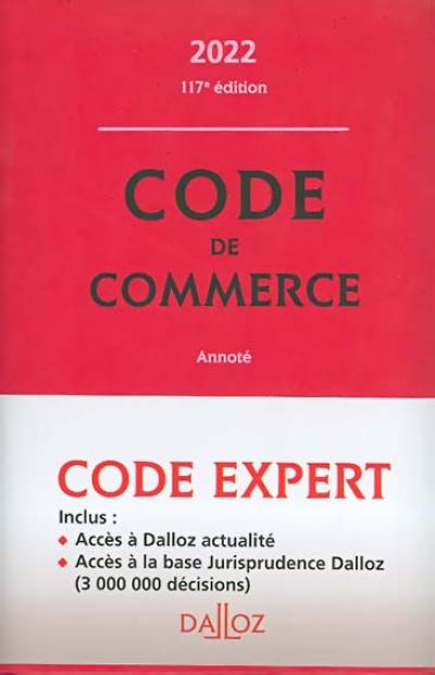 Code de commerce 2022