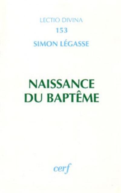 Naissance du baptême