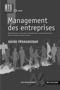 Management des entreprises BTS tertiaires 2e année : guide pédagogique