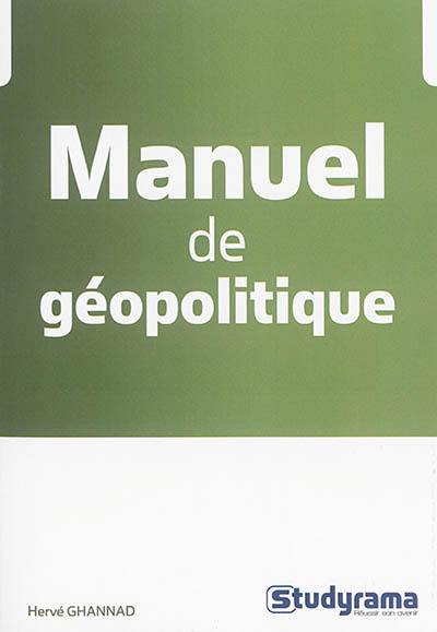 Manuel de géopolitique