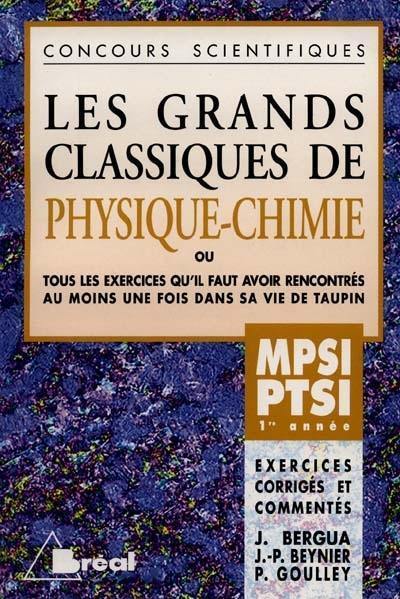 Physique-chimie : MPSI, PTSI 1re année