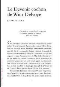 Le devenir cochon de Wim Delvoye