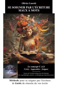 Se soigner par l'écriture maux à mots : le concept CAS Créer-Apprendre-Soigner : fusion de l'écriture expressive & littéraire (la narrathérapie créative ou thérapie par exposition écrite)