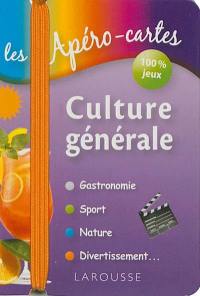 Les apéro-cartes culture générale