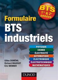 Formulaire BTS industriels