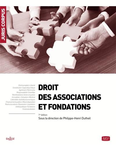 Droit des associations et des fondations