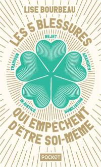 Les 5 blessures qui empêchent d'être soi-même : rejet, abandon, humiliation, trahison, injustice