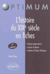 L'histoire du XIXe siècle en fiches