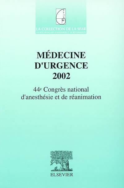 Médecine d'urgence 2002