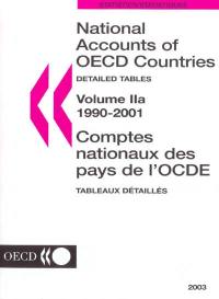 National accounts of OECD countries. Vol. 2. Detailed tables. Tableaux détaillés. Comptes nationaux des pays de l'OCDE. Vol. 2. Detailed tables. Tableaux détaillés