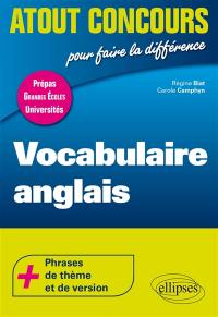 Vocabulaire anglais : prépas, grandes écoles, universités