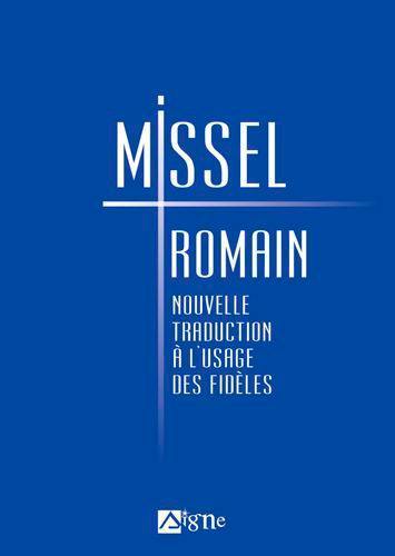 Missel romain : nouvelle traduction à l'usage des fidèles