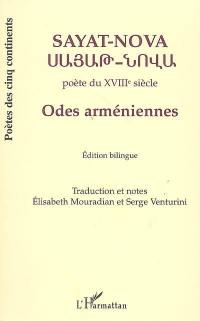 Odes arméniennes : édition bilingue