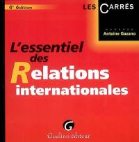 L'essentiel des relations internationales