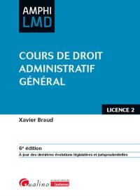 Cours de droit administratif général : licence 2