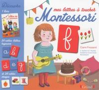 Mes lettres à toucher Montessori