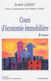 Cours d'économie immobilière