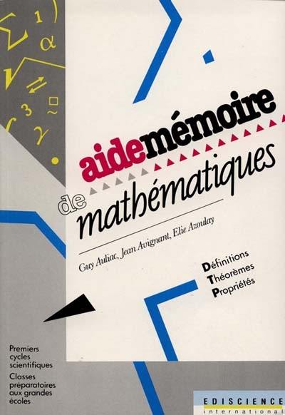 Aide-mémoire de mathématiques