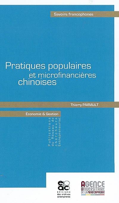 Pratiques populaires et microfinancières chinoises