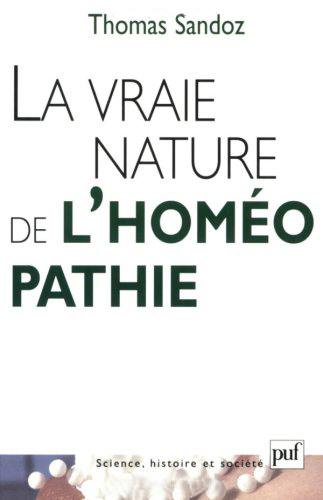 La vraie nature de l'homéopathie