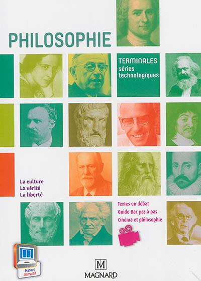 Philosophie, terminales séries technologiques