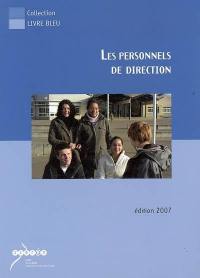 Les personnels de direction