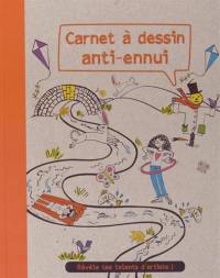 Carnet à dessin anti-ennui