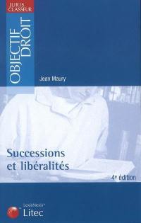 Successions et libéralités