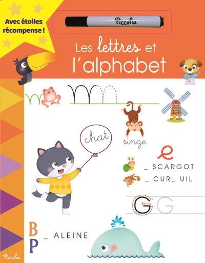 Les lettres et l'alphabet