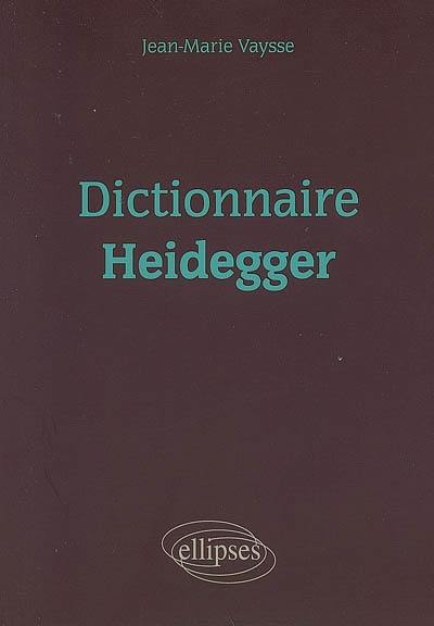 Dictionnaire Heidegger