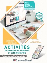 Activités de ressources humaines et communication : série STMG terminale, bac technologique : enseignement de spécialité, enseignement spécifique